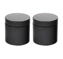 Pot vide noir mate 250g