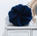 Coussin rond à noeud