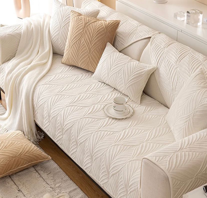 Couverture de fauteuil avec fond anti dérapant 
Taille:70*120cm
