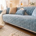 Couverture de fauteuil avec fond anti dérapant 
Taille:110*210cm