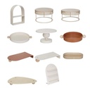 Tableaux de desserts (Ensemble 12pcs+)