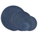 Lot De 6 Sets De Table Ronds Tissés Ronds (11cm)