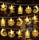 Modèle Golden Palace à 10 lumières, blanc chaud, 1,65 m, toujours sur batterie