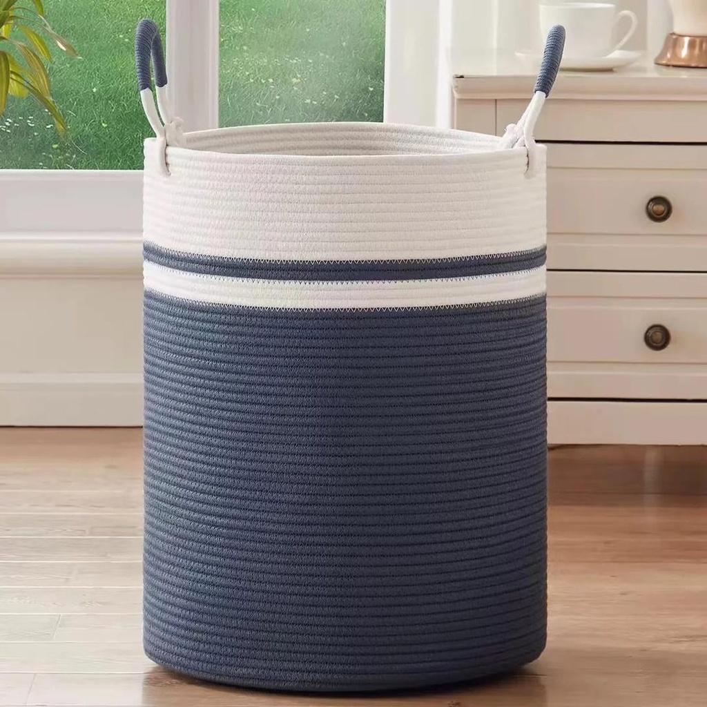 Panier de rangement et  à linge multifonctions de grande Capacité  Taille: 15*15*20cm 