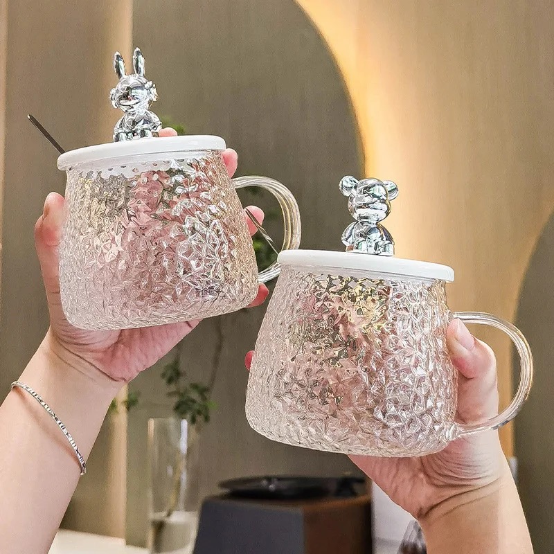 Mugg avec couvercle et cuillère MGo300 lot de 100pcs 