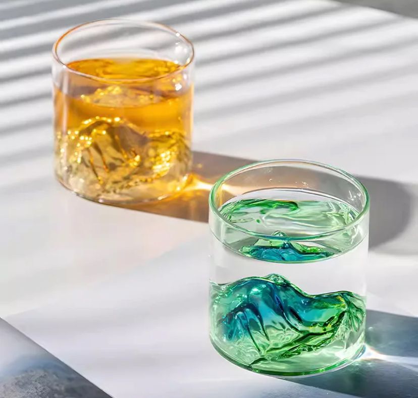 Tasse avec faux glaçon réf abCo88 (Carton de 72pcs)