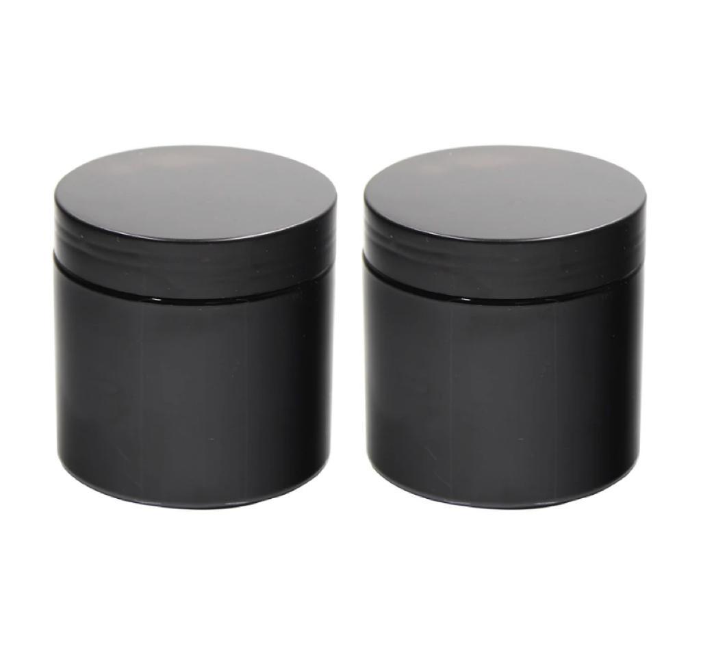 Lot de 100 Pot vide noir mate 250g