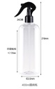 Lot 100pcs bouteilles vide tout noir ou transparent au choix 400ml