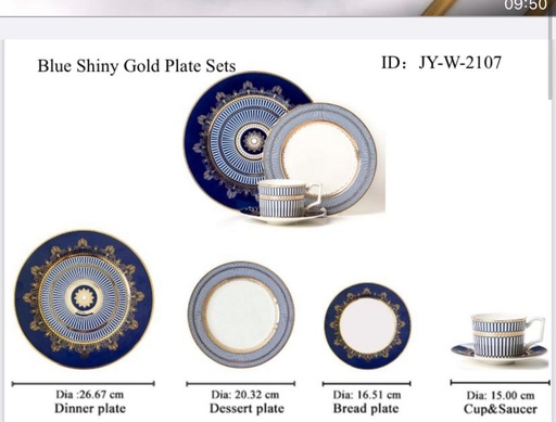 Service Complete 8 personnes  Bone China 40pcs  