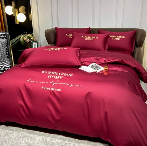 Drap de Lux très doux (cali king) set de 4pcs MD2