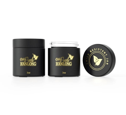 pots vides 250ml noir matt en verre lot de 100pcs