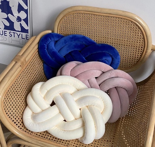 Coussin à noeud  40cm