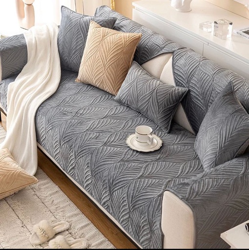 Couverture de fauteuil avec fond anti dérapant 
Taille:70*120cm
